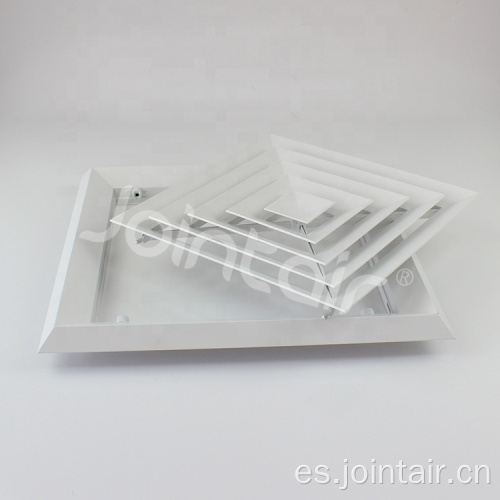 Difusor de techo de borde cuadrado de extrusión de ventilación